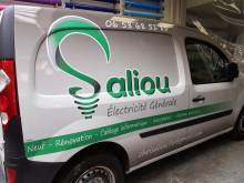 Covering d'un véhicule professionnel Le Havre