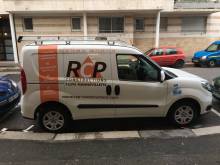 Prestation de flocage de camionnette pour une entreprise de BTP 